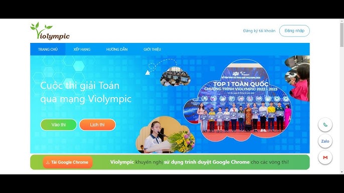 Violympic vn đăng nhập