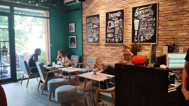 Báo giá thiết kế nội thất quán cafe